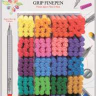 Капиллярные ручки GRIP 0,4мм (цвета в ассортименте)
